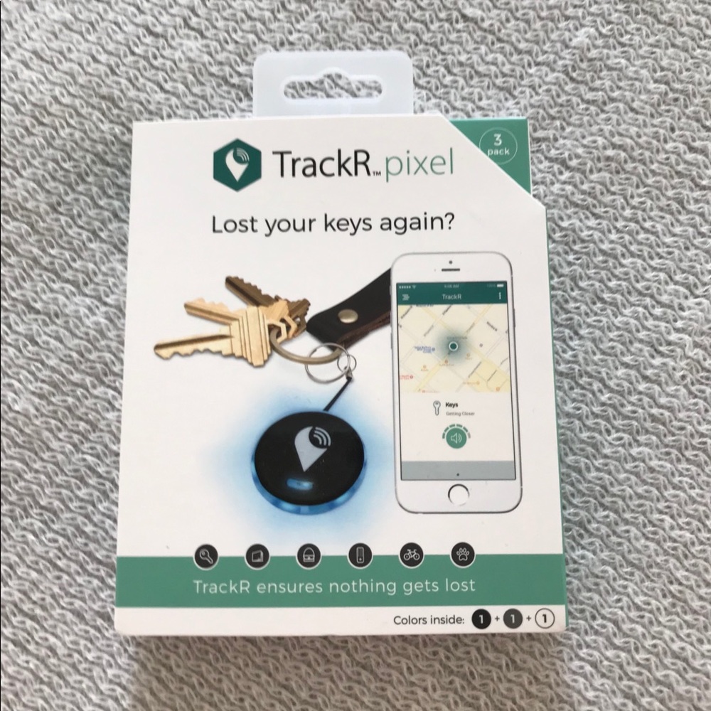 TrackR Phone & Key Finder (3 pack) NEVER USED